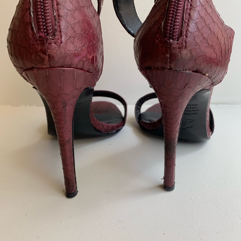 Genuine Snakeskin High Heels - Picture 6 of 8